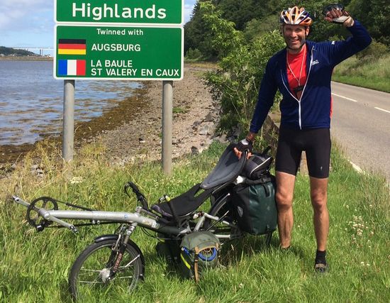 HP Velotechnik StreetMachine recumbent bike Keith Davis